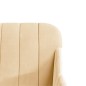 Panca Crema 110x76x80 cm in Velluto Panca Crema 110x76x80 cm in Velluto