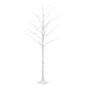 Betulla con LED Bianco Caldo 128 LED 220 cm