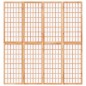 vidaXL Divisorio Pieghevole 4 Pannelli Stile Giapponese 160x170 cm vidaXL Divisorio Pieghevole 4 Pannelli Stile Giapponese 160x170 cm