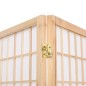 vidaXL Divisorio Pieghevole 4 Pannelli Stile Giapponese 160x170 cm vidaXL Divisorio Pieghevole 4 Pannelli Stile Giapponese 160x170 cm