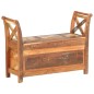 vidaXL Panca da Ingresso 103x33x72 cm in Legno Massello di Recupero vidaXL Panca da Ingresso 103x33x72 cm in Legno Massello di Recupero