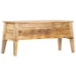 vidaXL Cassa Portaoggetti 99x35x48 cm in Legno Massello di Mango vidaXL Cassa Portaoggetti 99x35x48 cm in Legno Massello di Mango