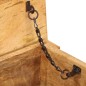 vidaXL Cassa Portaoggetti 99x35x48 cm in Legno Massello di Mango vidaXL Cassa Portaoggetti 99x35x48 cm in Legno Massello di Mango