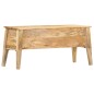 vidaXL Cassa Portaoggetti 99x35x48 cm in Legno Massello di Mango vidaXL Cassa Portaoggetti 99x35x48 cm in Legno Massello di Mango