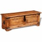 vidaXL Cassapanca di Stoccaggio in Legno Ruvido di Mango vidaXL Cassapanca di Stoccaggio in Legno Ruvido di Mango
