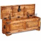 vidaXL Cassapanca di Stoccaggio in Legno Ruvido di Mango vidaXL Cassapanca di Stoccaggio in Legno Ruvido di Mango