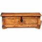 vidaXL Cassapanca di Stoccaggio in Legno Ruvido di Mango vidaXL Cassapanca di Stoccaggio in Legno Ruvido di Mango