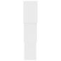 vidaXL Mensole a Muro Cubiche Bianche 68x15x68 cm Legno Multistrato vidaXL Mensole a Muro Cubiche Bianche 68x15x68 cm Legno Multistrato