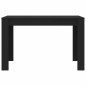 vidaXL Tavolo da Pranzo Nero 120x60x76 cm in Legno Multistrato vidaXL Tavolo da Pranzo Nero 120x60x76 cm in Legno Multistrato