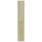 vidaXL Libreria/Divisorio Bianco Rovere Sonoma 100x24x140 Multistrato vidaXL Libreria/Divisorio Bianco Rovere Sonoma 100x24x140 Multistrato