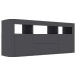 vidaXL Mobile Porta TV Grigio 120x30x50 cm in Legno Multistrato vidaXL Mobile Porta TV Grigio 120x30x50 cm in Legno Multistrato