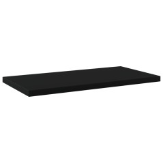 vidaXL Ripiani per Libreria 4pz Neri 40x20x1,5cm in Legno Multistrato