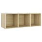 vidaXL Mobile Porta TV Rovere Sonoma 107x35x37 cm in Legno Multistrato vidaXL Mobile Porta TV Rovere Sonoma 107x35x37 cm in Legno Multistrato