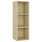 vidaXL Mobile Porta TV Rovere Sonoma 107x35x37 cm in Legno Multistrato vidaXL Mobile Porta TV Rovere Sonoma 107x35x37 cm in Legno Multistrato