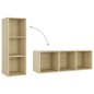vidaXL Mobile Porta TV Rovere Sonoma 107x35x37 cm in Legno Multistrato vidaXL Mobile Porta TV Rovere Sonoma 107x35x37 cm in Legno Multistrato