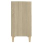 vidaXL Credenza Rovere Sonoma 57x35x70 cm in Legno Multistrato vidaXL Credenza Rovere Sonoma 57x35x70 cm in Legno Multistrato