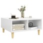vidaXL Tavolino da Salotto Bianco 60x60x30 cm in Legno Multistrato vidaXL Tavolino da Salotto Bianco 60x60x30 cm in Legno Multistrato