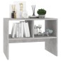 vidaXL Tavolino Grigio Cemento 60x40x45 cm in Legno Multistrato vidaXL Tavolino Grigio Cemento 60x40x45 cm in Legno Multistrato