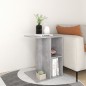 vidaXL Tavolino Grigio Cemento 60x40x45 cm in Legno Multistrato vidaXL Tavolino Grigio Cemento 60x40x45 cm in Legno Multistrato