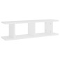 vidaXL Mensole a Parete 2 pz Bianco 75x18x20 cm in Multistrato vidaXL Mensole a Parete 2 pz Bianco 75x18x20 cm in Multistrato