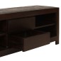 vidaXL Mobile Porta TV in Legno di Acacia 120x30x40cm Marrone Scuro vidaXL Mobile Porta TV in Legno di Acacia 120x30x40cm Marrone Scuro