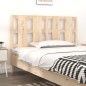 vidaXL Testiera per Letto 140,5x4x100 cm Legno Massello di Pino vidaXL Testiera per Letto 140,5x4x100 cm Legno Massello di Pino