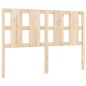 vidaXL Testiera per Letto 140,5x4x100 cm Legno Massello di Pino vidaXL Testiera per Letto 140,5x4x100 cm Legno Massello di Pino
