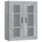 Armadietto Pensile a Parete Grigio Sonoma 69,5x34x90 cm Armadietto Pensile a Parete Grigio Sonoma 69,5x34x90 cm