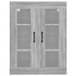 Armadietto Pensile a Parete Grigio Sonoma 69,5x34x90 cm Armadietto Pensile a Parete Grigio Sonoma 69,5x34x90 cm