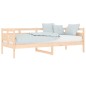 vidaXL Dormeuse in Legno Massello di Pino 80x200 cm vidaXL Dormeuse in Legno Massello di Pino 80x200 cm