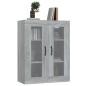 Armadietto Pensile a Parete Grigio Sonoma 69,5x34x90 cm Armadietto Pensile a Parete Grigio Sonoma 69,5x34x90 cm