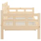 vidaXL Dormeuse in Legno Massello di Pino 90x190 cm vidaXL Dormeuse in Legno Massello di Pino 90x190 cm