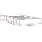 vidaXL Giroletto 90x200 cm in Legno Massello