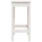 vidaXL Sgabelli da Bar 2 pz Bianchi 40x40x78 cm Legno Massello di Pino vidaXL Sgabelli da Bar 2 pz Bianchi 40x40x78 cm Legno Massello di Pino
