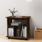 vidaXL Armadietto con Ruote Rovere Fumo 60x45x60 cm Legno Multistrato vidaXL Armadietto con Ruote Rovere Fumo 60x45x60 cm Legno Multistrato
