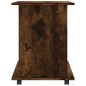vidaXL Armadietto con Ruote Rovere Fumo 60x45x60 cm Legno Multistrato vidaXL Armadietto con Ruote Rovere Fumo 60x45x60 cm Legno Multistrato