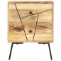 vidaXL Comodino 40x30x50 cm in Legno Massello di Mango vidaXL Comodino 40x30x50 cm in Legno Massello di Mango