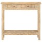 vidaXL Tavolo Consolle 80x35x74 cm in Legno Massello di Mango vidaXL Tavolo Consolle 80x35x74 cm in Legno Massello di Mango