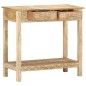 vidaXL Tavolo Consolle 80x35x74 cm in Legno Massello di Mango vidaXL Tavolo Consolle 80x35x74 cm in Legno Massello di Mango