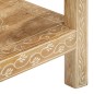vidaXL Tavolo Consolle 80x35x74 cm in Legno Massello di Mango vidaXL Tavolo Consolle 80x35x74 cm in Legno Massello di Mango