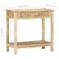 vidaXL Tavolo Consolle 80x35x74 cm in Legno Massello di Mango vidaXL Tavolo Consolle 80x35x74 cm in Legno Massello di Mango