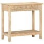 vidaXL Tavolo Consolle 80x35x74 cm in Legno Massello di Mango vidaXL Tavolo Consolle 80x35x74 cm in Legno Massello di Mango