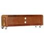 vidaXL Mobile Porta TV 120x30x36 cm in Legno Massello di Recupero