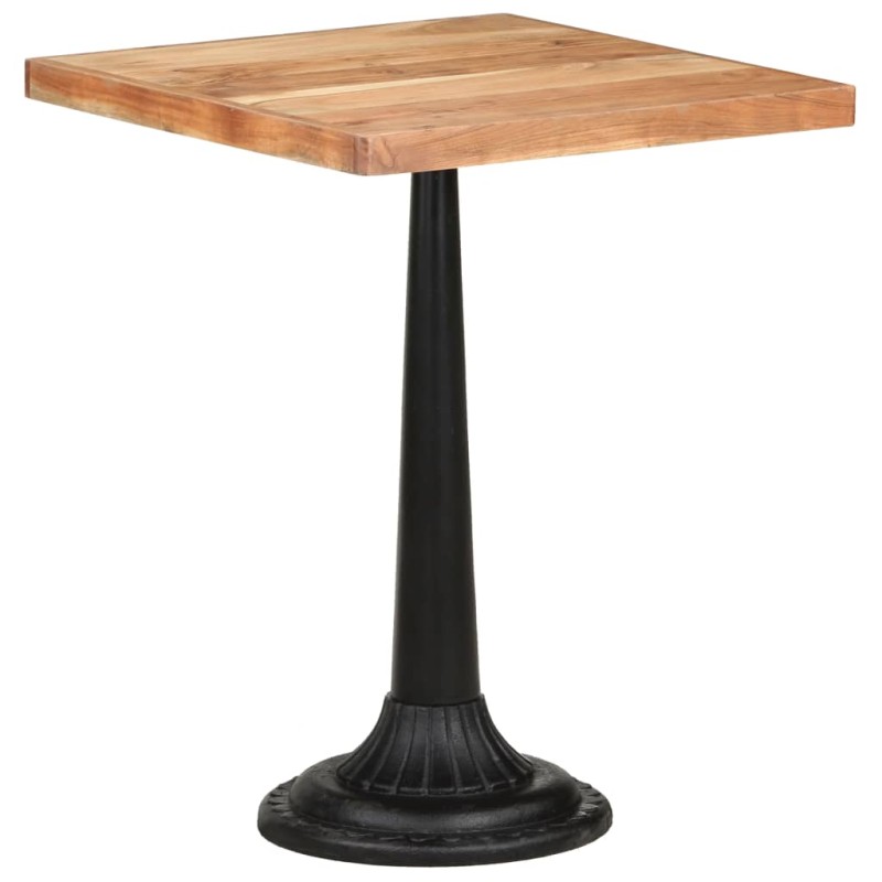 vidaXL Tavolo da Bistrot 60x60x76 cm in Legno Massello di Acacia vidaXL Tavolo da Bistrot 60x60x76 cm in Legno Massello di Acacia