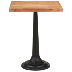 vidaXL Tavolo da Bistrot 60x60x76 cm in Legno Massello di Acacia