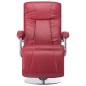vidaXL Poltrona per TV Rosso Vino in Similpelle vidaXL Poltrona per TV Rosso Vino in Similpelle