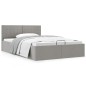 vidaXL Giroletto Idraulico Contenitore Grigio Chiaro Tessuto 140x200cm 