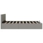 vidaXL Giroletto Idraulico Contenitore Grigio Chiaro Tessuto 140x200cm 