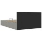 vidaXL Giroletto Idraulico Contenitore Grigio Chiaro Tessuto 140x200cm 