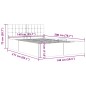 vidaXL Giroletto Idraulico Contenitore Grigio Chiaro Tessuto 140x200cm 